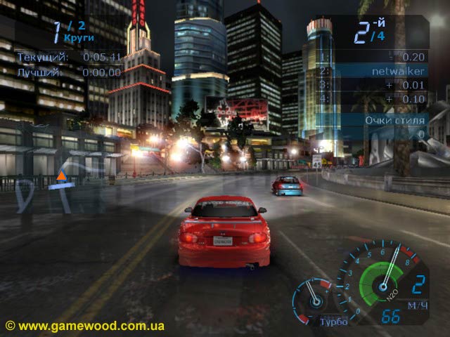 Скриншот игры Need for Speed: Underground | PC | Гонка на выживание