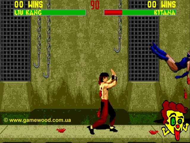 Скриншот игры Mortal Kombat 2 («Смертельный бой 2») | Sega Mega Drive 2 (Genesis) | Oooh, Nasty!