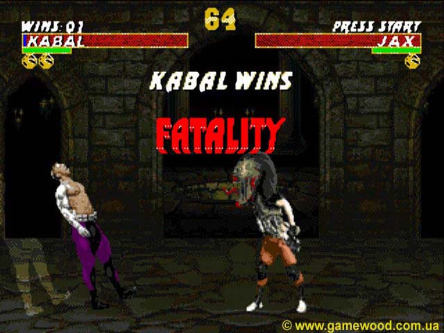 Скриншот игры Mortal Kombat 3 («Смертельный бой 3», «Мортал Комбат 3») | Sega Mega Drive 2 (Genesis) | Душа ушла в пятки