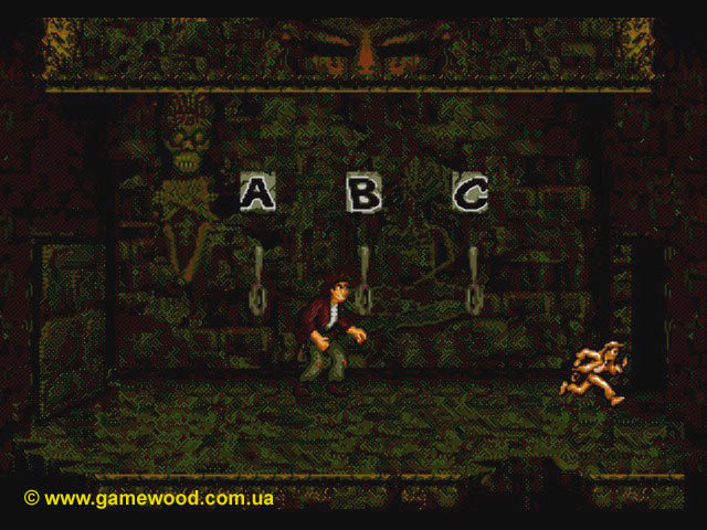 Скриншот игры Pitfall: The Mayan Adventure | Sega Mega Drive 2 (Genesis) | Секретное хранилище
