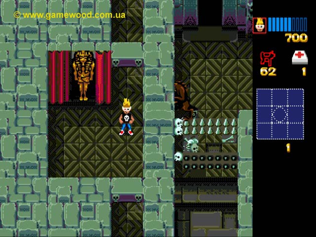 Скриншот игры Zero Tolerance | Sega Mega Drive 2 (Genesis) | В гробнице