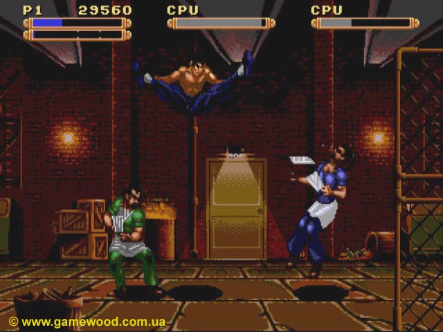Скриншот игры Dragon: The Bruce Lee Story | Sega Mega Drive 2 (Genesis) | Человек-легенда