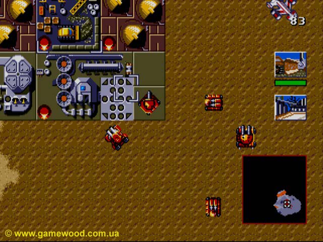 Скриншот игры Dune: The Battle for Arrakis | Sega Mega Drive 2 (Genesis) | Битва за сырье